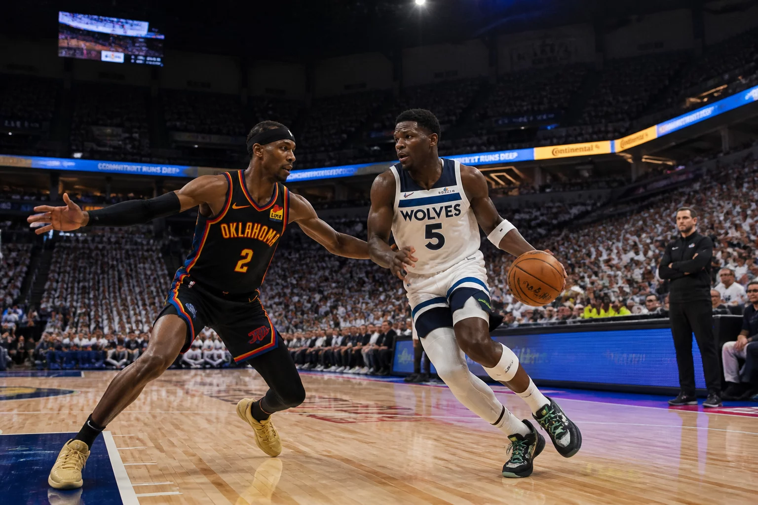 Atmosphère intense d un match international de basket